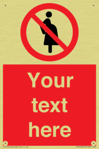 Custom prohibition not for pregnant women